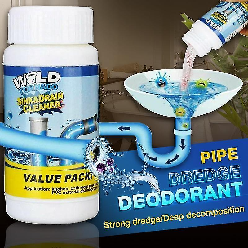 Pipe Dredge Cleaning Agent - Powerful Pipe Cleaner for Kitchen & Washbasins