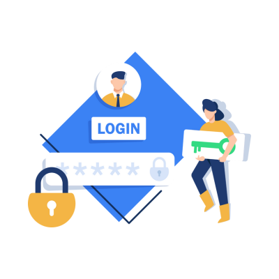 Customer Login page Image