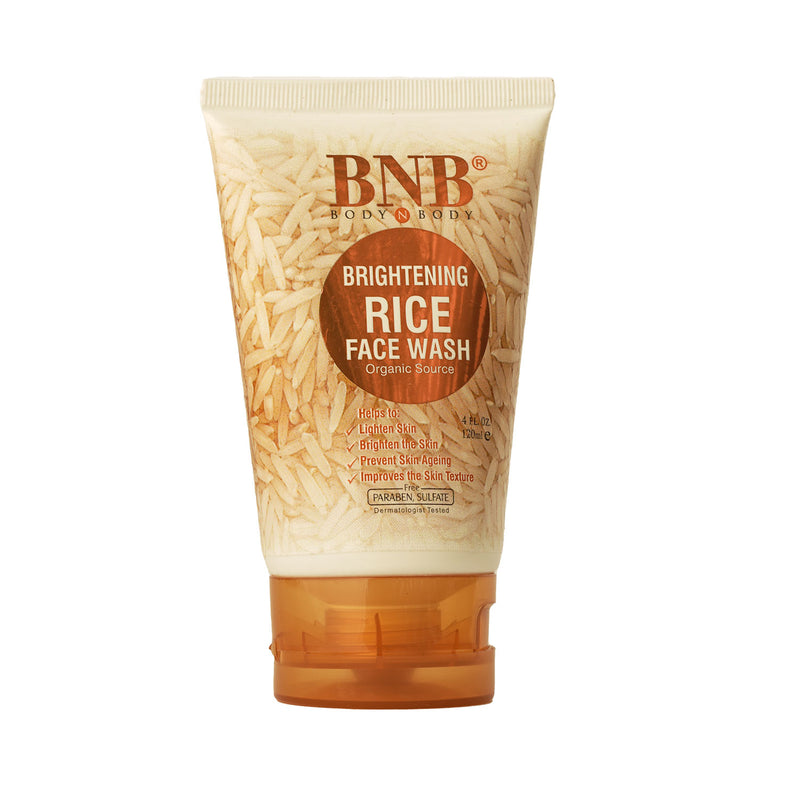 B&B Brightening Rice Face Wash - 120 ML