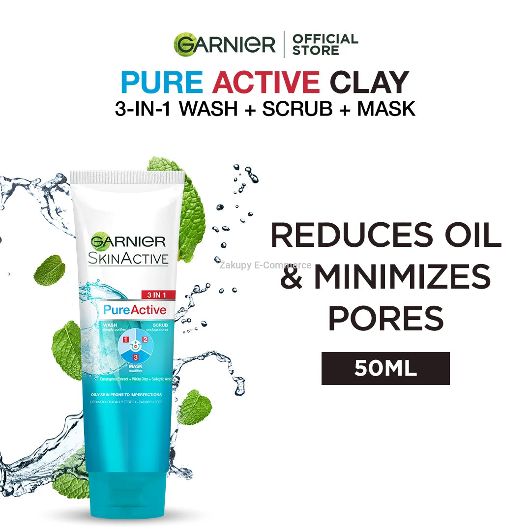 Garnier Pure Active 3in1 Facewash